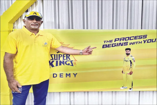 ସିଏସ୍‌କେ ଜର୍ସିରେ ଶ୍ରୀକାନ୍ତ