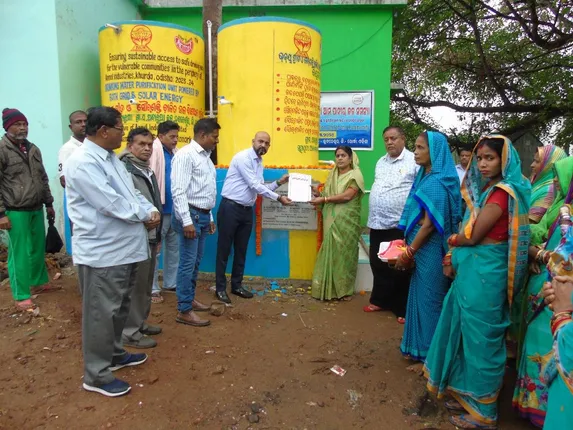 ତିନିଟି ଗାଁରେ ପାନୀୟ ଜଳ ଶୋଧନ ୟୁନିଟ୍‌ ଉଦ୍‌ଘାଟିତ