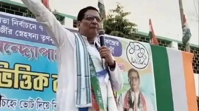 କେନ୍ଦ୍ରୀୟ ବାହିନୀ ଓ ନିର୍ବାଚନ କମିଶନଙ୍କୁ ନେଇ ତୃଣମୂଳ ପ୍ରାର୍ଥୀଙ୍କ ମନ୍ତବ୍ୟକୁ ନେଇ ତେଜିିଲା ବିବାଦ