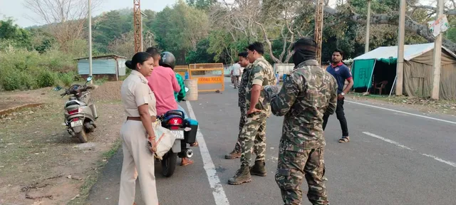 କନ୍ଧମାଳ-ଗଞ୍ଜାମ ସୀମାର କଳିଙ୍ଗାରେ ପୁଲିସର ୨୪ଘଣ୍ଟିଆ ନାକା