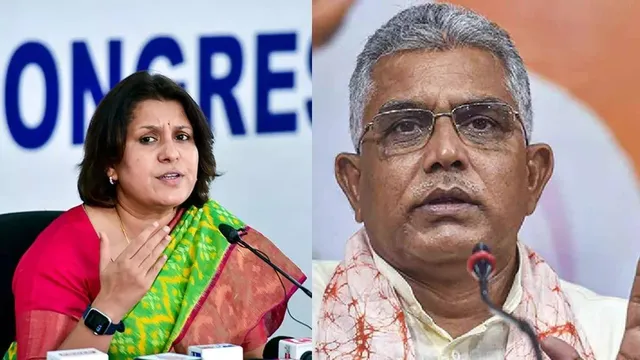 ମହିଳା ବିରୋଧୀ ମନ୍ତବ୍ୟ ଦେଇ ଫସିଲେ କଂଗ୍ରେସର ସୁପ୍ରିୟା ଶ୍ରୀନେତ, ବିଜେପିର ଦିଲ୍ଲୀପ ଘୋଷ