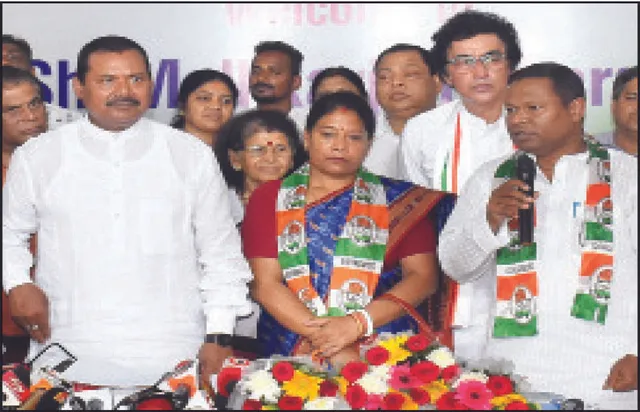 କଂଗ୍ରେସରେ ମିଶିଲେ କେନ୍ଦୁଝରର ଦୁଇ ପୂର୍ବତନ ସାଂସଦ