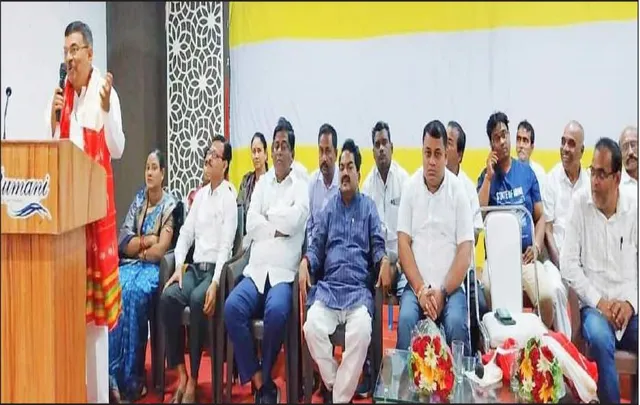 ବ୍ରହ୍ମଗିରି ଓ ଶଙ୍ଖ ଭବନରେ ବିଜେଡି ବୈଠକ: ସଂଜୟ-ଉମା ଏକାଠି