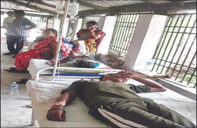 ହୀରାକୁଦରେ ଝାଡ଼ାବାନ୍ତି: ଜଣେ ମୃତ, ୧୩୧ ଆକ୍ରାନ୍ତ