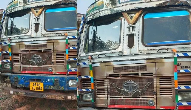 ରସ୍ତା ପାର୍ଶ୍ଵରେ ଛିଡ଼ା ହୋଇଥିବା ବେଳେ ଚଢ଼ିଗଲା ଟ୍ରକ; ୨ ମୃତ, ଜଣେ ଗୁରୁତର