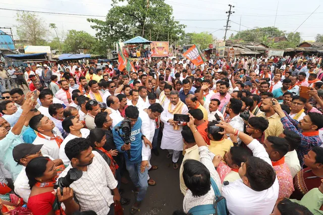 ରେଢାଖୋଲରେ ନିର୍ବାଚନ ପ୍ରଚାର କଲେ କେନ୍ଦ୍ରମନ୍ତ୍ରୀ