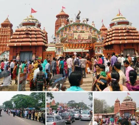 ଭୁବନେଶ୍ବର ରାମମନ୍ଦିରରେ ବିଶ୍ୱଭୂଷଣ-ବୈଜୟନ୍ତ