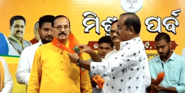 ବିଜେପିରେ ଯୋଗ ଦେ‌ଲେ ବିଜେଡି ରାଜ୍ୟ ସମ୍ପାଦକ ଅଜୟ ନାୟକ