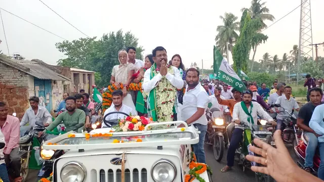 ଜନସମୁଦ୍ରରେ ପରିଣତ ଦିଲୀପଙ୍କ ରାଲି