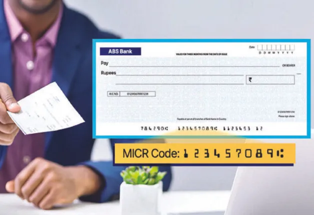 ବ୍ୟାଙ୍କିଙ୍ଗ୍‌ ସୂତ୍ର: ଚେକ୍‌ବହିର ଏମ୍ଆଇସିଆର୍ କୋଡ୍