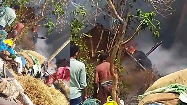 ଭୟାଭୟ ଅଗ୍ନିକାଣ୍ଡରେ ଜଳିଗଲା ୬ ବଖରା ଘର, ସର୍ବସ୍ୱ ହରାଇଲା ପରିବାର
