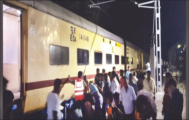 ପୁରୀ-ଗୁଣପୁର ଏକ୍ସପ୍ରେସ୍‌ରେ ନିଆଁ