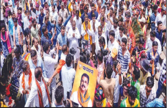 ଆଠମଲ୍ଲିକ ନିର୍ବାଚନ ମଣ୍ଡଳୀରେ କେନ୍ଦ୍ରମନ୍ତ୍ରୀଙ୍କ ନିର୍ବାଚନୀ ପ୍ରଚାର