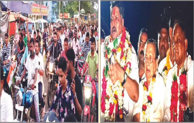 କଂଗ୍ରେସ ପ୍ରାର୍ଥୀ ଅସିତ ପଟ୍ଟନାୟକଙ୍କ ଶକ୍ତି ପ୍ରଦର୍ଶନ