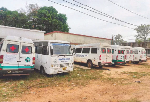 ଝାରସୁଗୁଡ଼ାରେ ଭୂତ ଆମ୍ବୁଲାନ୍ସ! ଖଣିଜ ପାଣ୍ଠିରୁ କିଣାଯାଇଛି