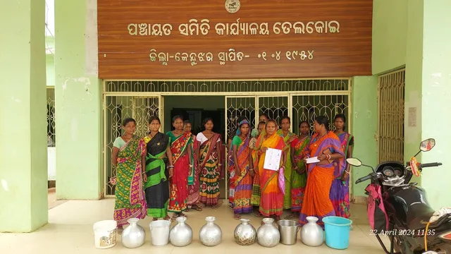 ପାଣି ପାଇଁ ତେଲକୋଇ ବ୍ଲକ୍‌ରେ ଧାରଣା