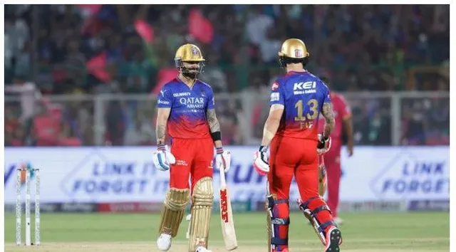 ରୟାଲ ଚ୍ୟାଲେଞ୍ଜର୍ସ ବେଙ୍ଗାଲୁରୁର ଧୂଆଁଧାର ବ୍ୟାଟିଂ ରାଜସ୍ଥାନ ରୟାଲର୍ସ ପାଇଁ ବିଜୟ ଲକ୍ଷ୍ୟ ୧୮୪ ରନ୍