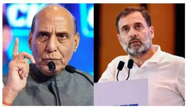 ରାହୁଲ ନିଆଁ ନୁହନ୍ତି, କିନ୍ତୁ କଂଗ୍ରେସ ନିଆଁ ସହିତ ଖେଳୁଛି',ଏପରି କାହିଁକି କହିଲେ  ରାଜନାଥ ସିଂ ?