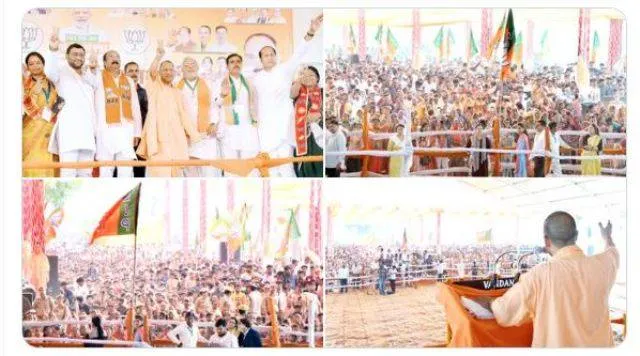 ୩୭ ଦିନରେ ୧୦୦ ନିର୍ବାଚନୀ ସଭାରେ ଯୋଗଦେଲେ ଯୋଗୀ ଆଦିତ୍ୟନାଥ