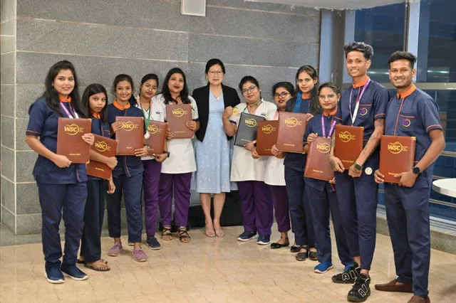 ବିଶ୍ୱ ଦକ୍ଷତା କେନ୍ଦ୍ରରେ ‘ସ୍କୁଲ ଅଫ୍ ସର୍ଭିସେସ୍‌’ ବିଭାଗର ସମାବର୍ତ୍ତନ ଉତ୍ସବ