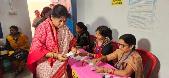 ସୁନ୍ଦରଗଡ଼ ବିଧାୟିକା କୁସୁମ ଦେଲେ ଭୋଟ୍