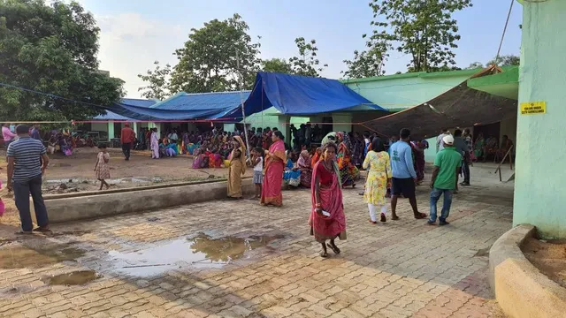 ଘଟଗାଁ ବ୍ଲକ ଭୋଳବେଡ଼ା ବୁଥରେ ଭୋଟ ଗ୍ରହଣ ୩ ଘଣ୍ଟା ବିଳମ୍ବ