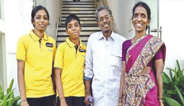 କ୍ରୀଡ଼ା ସଂସାର: ଦେଶର ପ୍ରଥମ ଗ୍ରାଣ୍ଡ୍‌ମାଷ୍ଟର୍‌ ଭାଇଭଉଣୀ