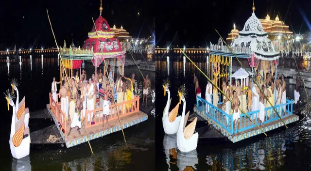 ଦ୍ବିତୀୟ ଦିନରେ ଚନ୍ଦନଯାତ୍ରା: ଦିନ ଚାପ ରାତିରେ ଖେଳିଲେ ମହାପ୍ରଭୁ