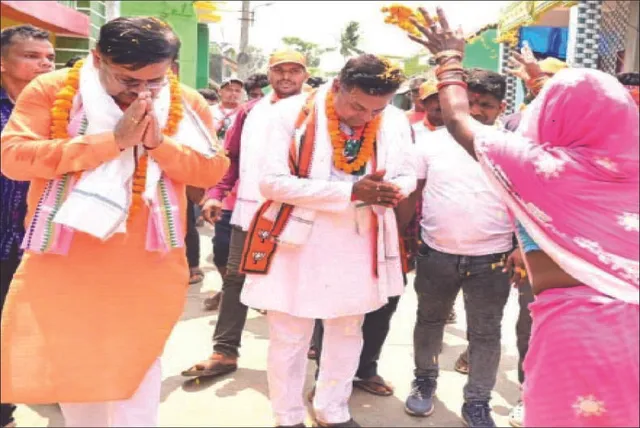 ସମ୍ବିତ ଓ ପୃଥ୍ୱୀରାଜଙ୍କ ଜନସଂପର୍କ ପଦଯାତ୍ରା