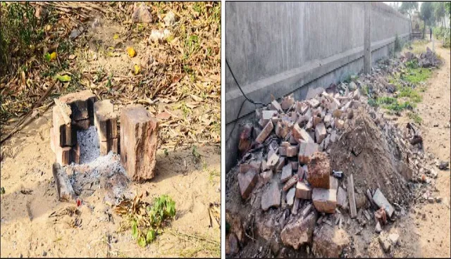 ତୁଳସୀ ବଗିଚା ଏବେ ବଣଭୋଜି ସ୍ଥଳ: ଭୋଜି ପରେ ଗଡ଼ୁଛି ମଦ ବୋତଲ