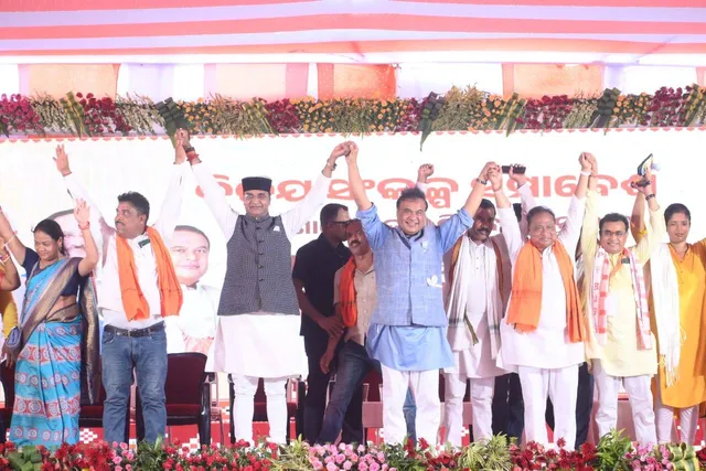 ସୋରରେ ଆସାମର ମୁଖ୍ୟମନ୍ତ୍ରୀ ହିମନ୍ତ ବିଶ୍ଵଶର୍ମାଙ୍କ ନିର୍ବାଚନୀ ପ୍ରଚାର