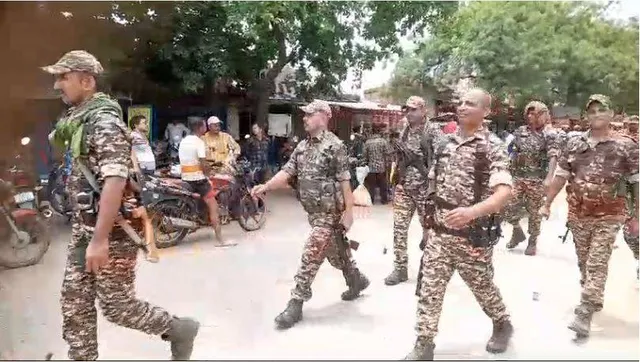 ନିର୍ବାଚନ ପାଇଁ ରାଜଧାନୀରେ ପୁଲିସର ଫ୍ଲାଗ ମାର୍ଚ୍ଚ