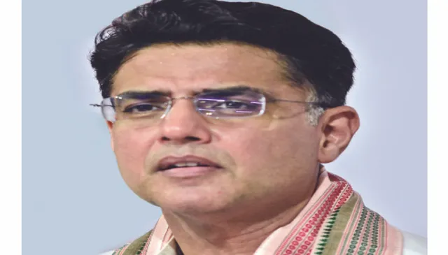 ବୁଝାମଣାରେ କ୍ଷମତାରେ ରହି ବିଜେଡି ଓ ବିଜେପି ଓଡ଼ିଶାବାସୀଙ୍କୁ ଉପେକ୍ଷା କରିଛନ୍ତି: ସଚିନ ପାଇଲଟ୍‌