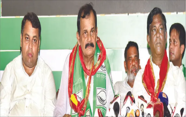 ବିଜେପି ଛାଡ଼ି ବିଜେଡିରେ ମିଶିଲେ ରମାରଂଜନ