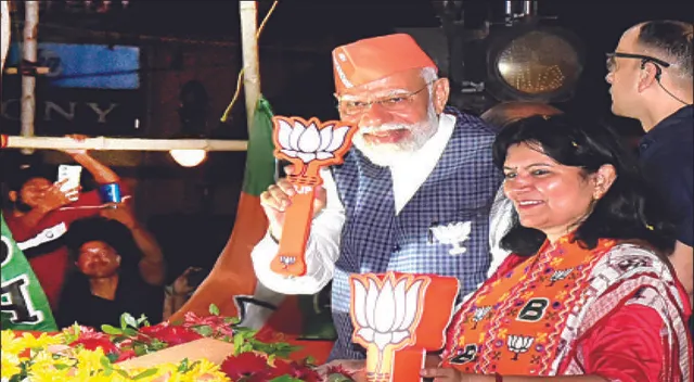 ରାଜଧାନୀରେ ମୋଦୀଙ୍କ ରୋଡ୍‌ ସୋ’; ଜନପଥ ଲୋକାରଣ୍ୟ