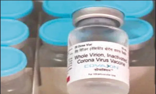 କୋଭାକ୍ସିନ ଟିକା ନେଇଥିବା ୩୦% ଲୋକଙ୍କର ସ୍ୱାସ୍ଥ୍ୟ ସମସ୍ୟା