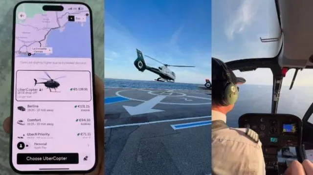 ଉବେର ଆପ୍ ମାଧ୍ୟମରେ ହେଲିକପ୍ଟର ବୁକିଂ ଆରମ୍ଭ, ପିକଅପ୍ ଠାରୁ ଡ୍ରପ୍ ପର୍ଯ୍ୟନ୍ତ ଭିଡିଓ ଭାଇରାଲ