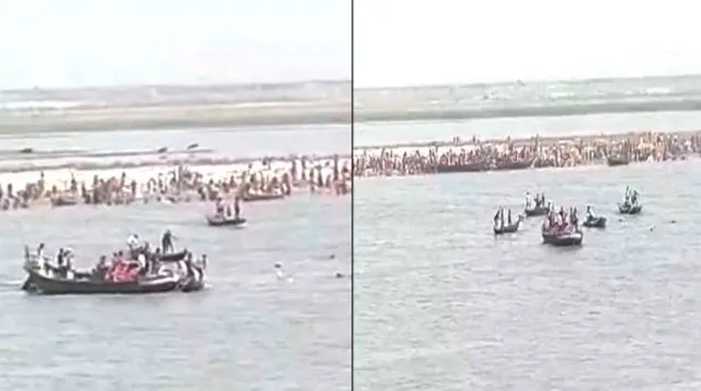 ଗଙ୍ଗା ଦଶହରାରେ ଅଘଟଣ: ଶ୍ରଦ୍ଧାଳୁଙ୍କୁ ନେଇ ଯାଉଥିବା ଡଙ୍ଗାବୁଡ଼ି, ୬ ନିଖୋଜ