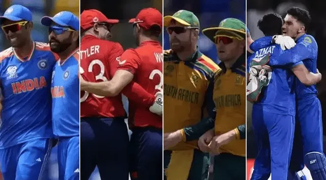 ଟି-୨୦ ବିଶ୍ୱକପ୍: ସେମିଫାଇନାଲ୍‌ର ୪ ଦଳ ଚୁଡ଼ାନ୍ତ, ଟିମ୍ ଇଣ୍ଡିଆ କାହା ସହ ଖେଳିବ ସେମିଫାଇନାଲ୍ ଜାଣନ୍ତୁ...