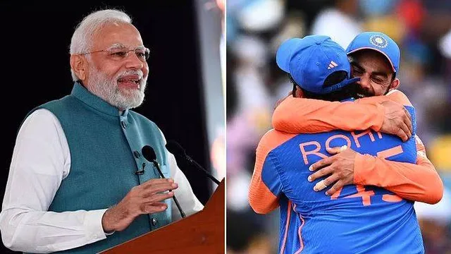 ଟିମ୍ ଇଣ୍ଡିଆ ସହ ଫୋନରେ କଥା ହେଲେ ପ୍ରଧାନମନ୍ତ୍ରୀ: ରୋହିତଙ୍କ ଅଧିନାୟକତ୍ୱକୁ ପ୍ରଶଂସା କରି ବିରାଟଙ୍କ ଅନ୍ତିମ ଇନିଂସ ବିଷୟରେ ଏପରି କହିଲେ...