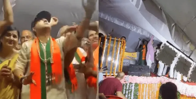 ଭୁଶୁଡ଼ି ପଡ଼ିଲା ତମ୍ବୁ, ଅଳ୍ପକେ ବର୍ତ୍ତିଲେ କେନ୍ଦ୍ରମନ୍ତ୍ରୀ ଜ୍ୟୋତିରାଦିତ୍ୟ