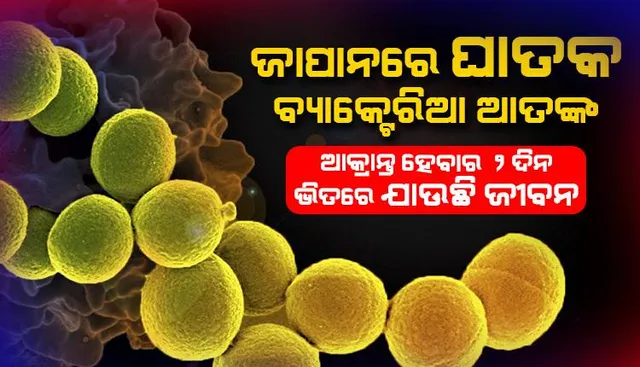 ଜାପାନରେ ଏବେ ଘାତକ ବ୍ୟାକ୍ଟେରିଆ ଆତଙ୍କ: ଆକ୍ରାନ୍ତ ହେବାର ୨ ଦିନ ଭିତରେ ଯାଉଛି ଜୀବନ