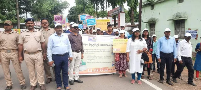 ବିଶ୍ବ ଶିଶୁ ଶ୍ରମିକ ନିରୋଧ ଦିବସ ନେଇ ସଚେତନତା ଶୋଭାଯାତ୍ରା