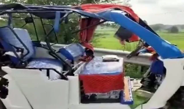 ଟ୍ରକ୍ ଧକ୍କାରେ ଅଟୋ ଚାଳକଙ୍କ ସମେତ ୪ ଗୁରୁତର