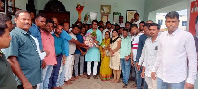 କୋରେଇ ବିଜେପି ବିଧାୟକ ଆକାଶ ଦାସନାୟକଙ୍କୁ ବିପୁଳ ସମ୍ବର୍ଦ୍ଧନା