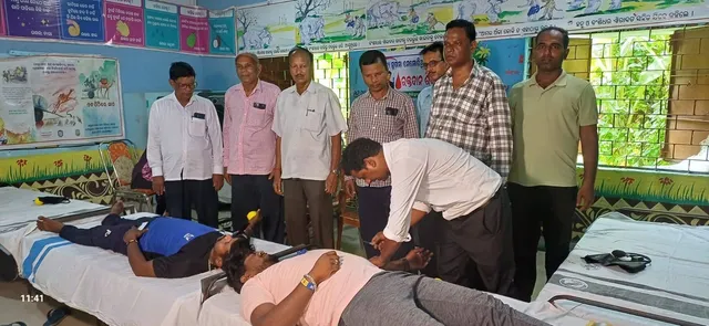 ସତ୍ୟସୁଷମା ସ୍ମାରକୀ ରକ୍ତଦାନ ଶିବିର ଓ ପ୍ରତିଭା ସମ୍ମାନ ଉତ୍ସବ