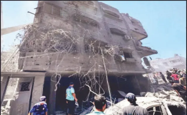 ଗାଜା ଶରଣାର୍ଥୀ ଶିବିରରେ ଇସ୍ରାଏଲ ଆକ୍ରମଣ, ୪୨ ମୃତ