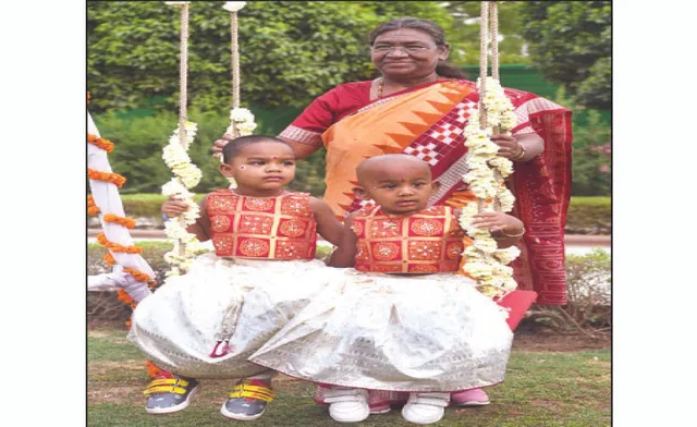 ରାଷ୍ଟ୍ରପତି ଭବନରେ ପ୍ରଥମଥର ରଜ ପାଳିତ