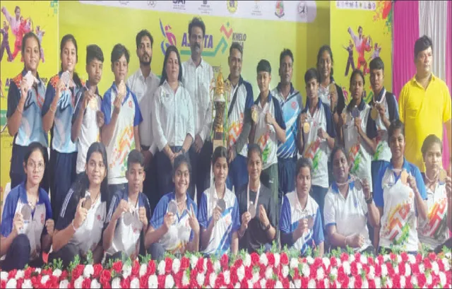 ଖେଲୋ ଇଣ୍ଡିଆ ମହିଳା ଉଷୁ ଲିଗ୍: ଓଡ଼ିଶାକୁ ୧୯ ପଦକ