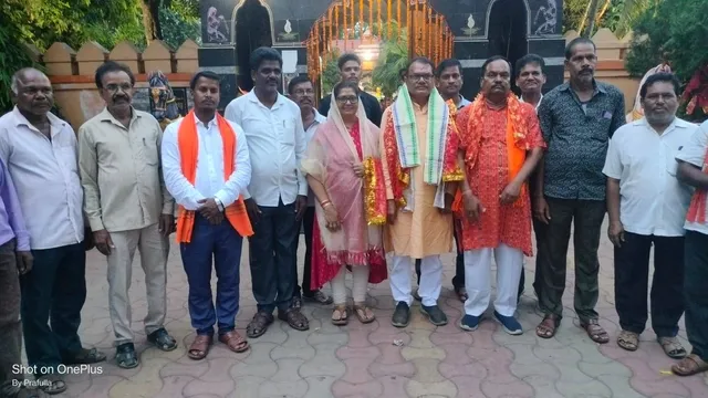 ମା’ ତାରିଣୀଙ୍କ ଦର୍ଶନ କଲେ ଯାଜପୁର ସାଂସଦ